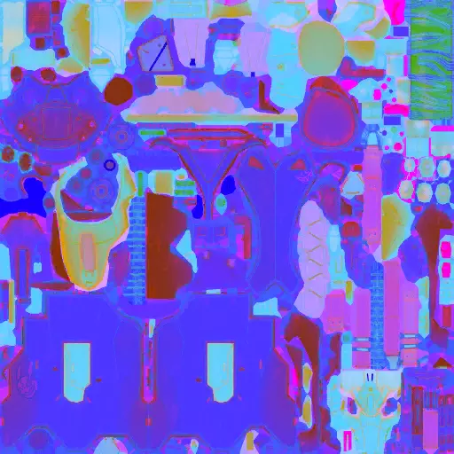 CYBER MECHA RABBIT Low-poly 3D model_23