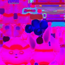 CYBER MECHA RABBIT Low-poly 3D model_25