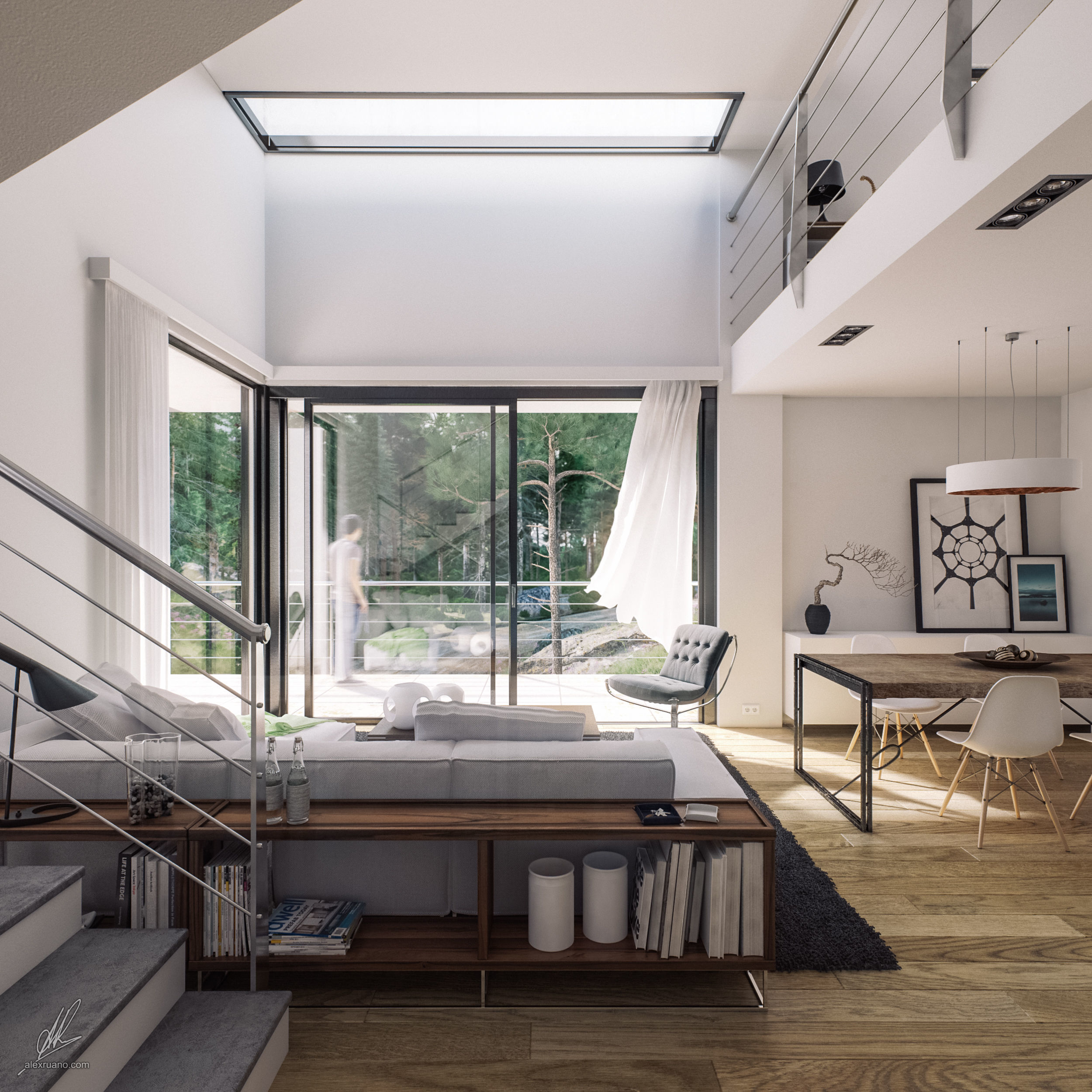 Sydney Table 3D model_4