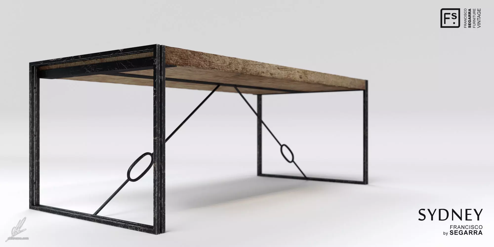 Sydney Table 3D model_0