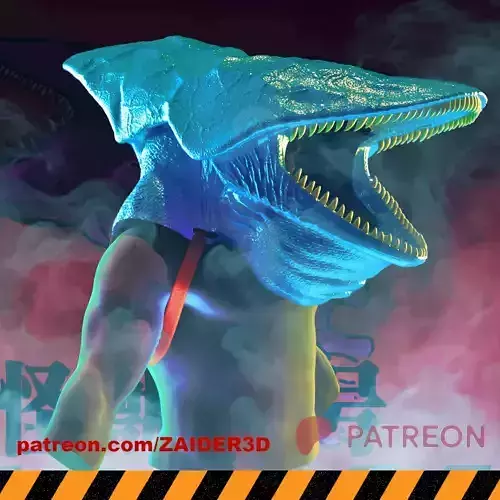 kaiju no 11 helmet mask