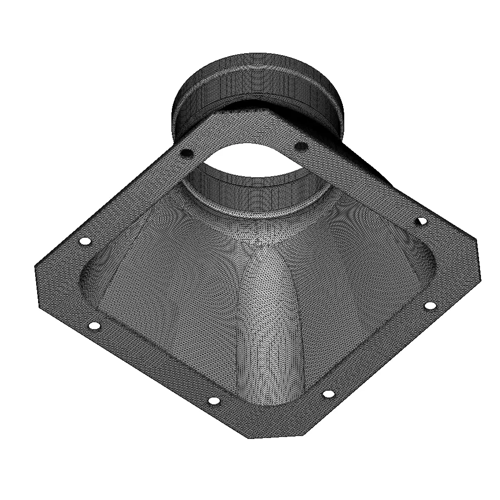 Rusty Industrial Air Duct 3D model_5