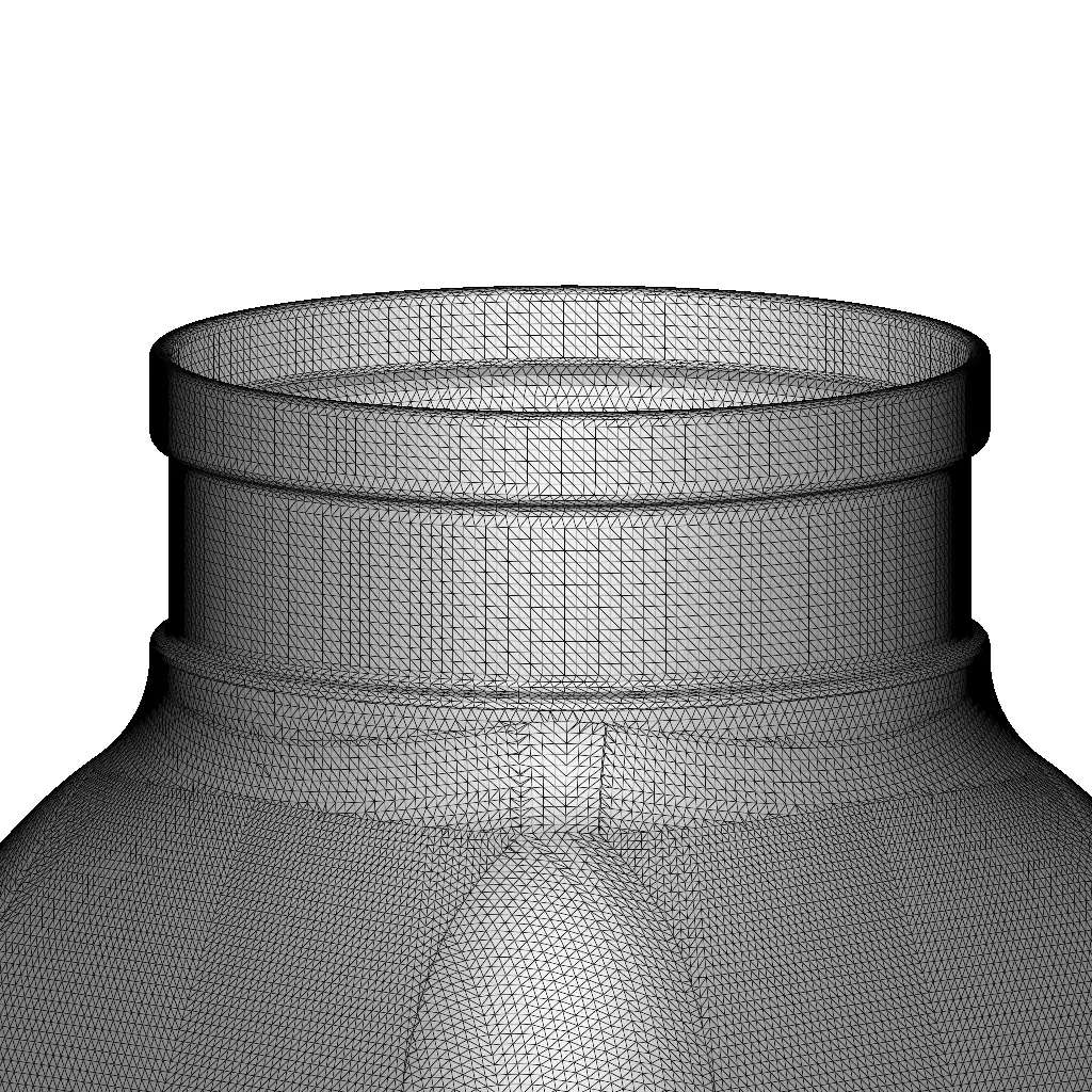 Rusty Industrial Air Duct 3D model_6