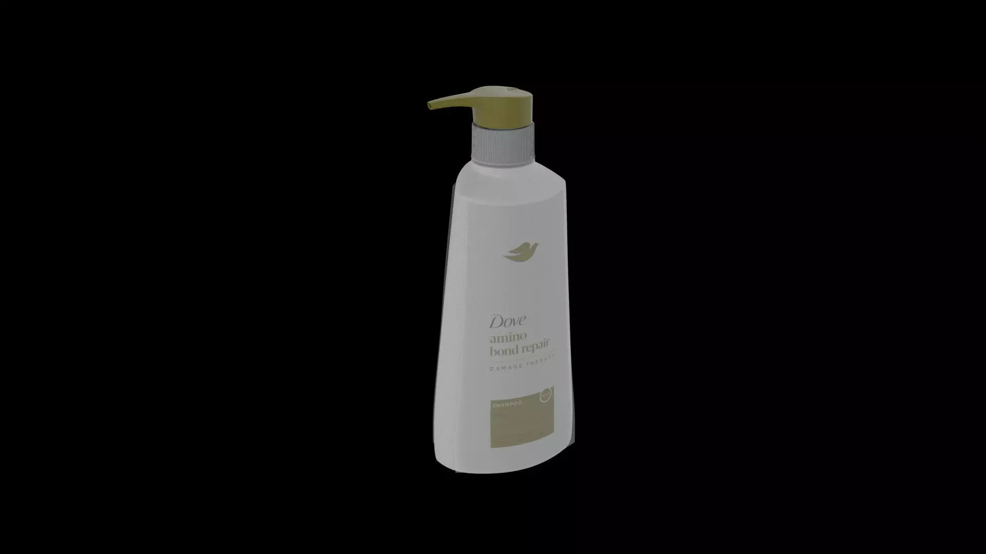 Dove Shampoo 3D model 3D model_1