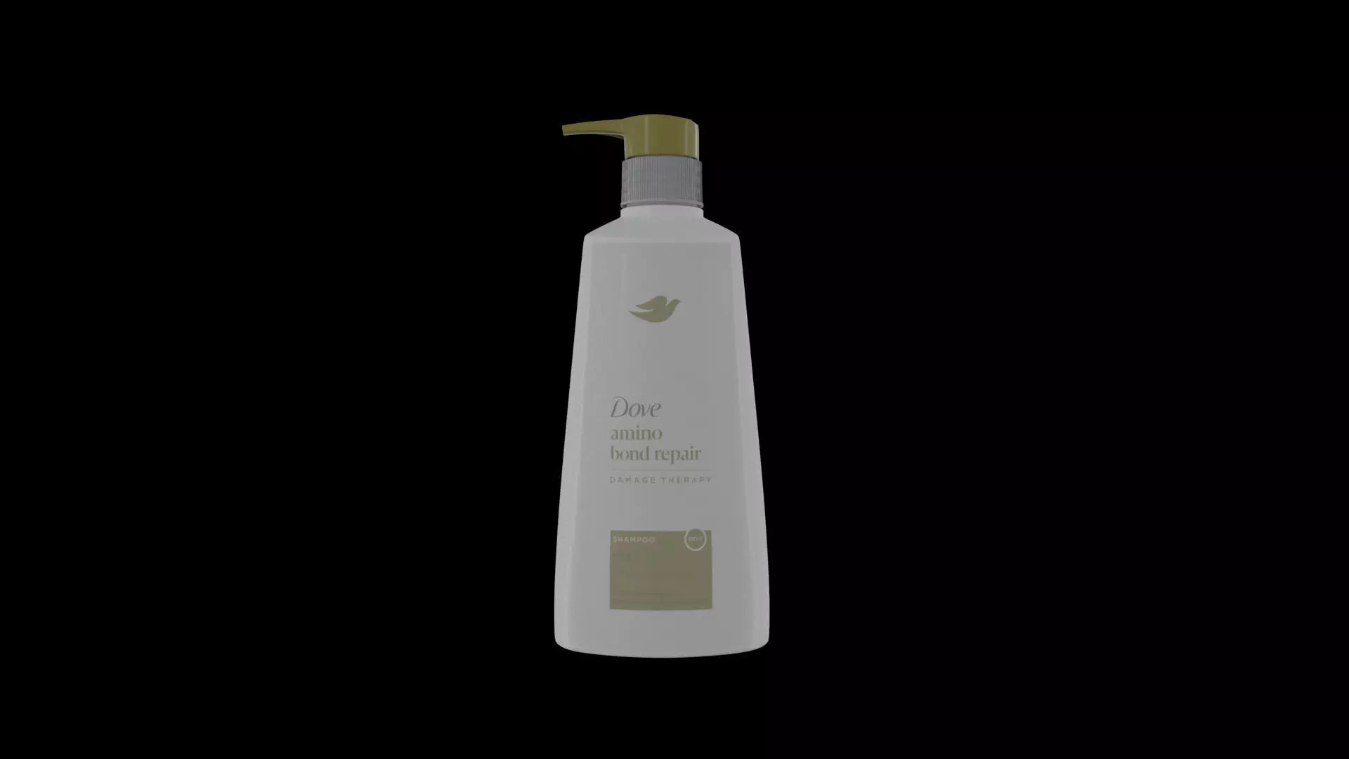 Dove Shampoo 3D model 3D model_0