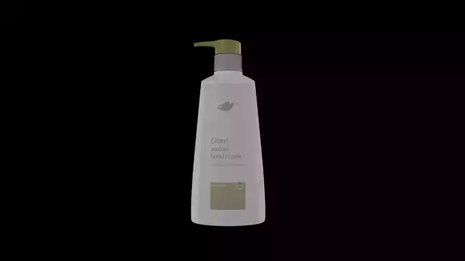 Dove Shampoo 3D model