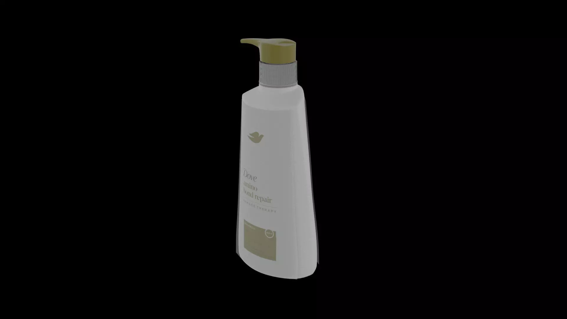 Dove Shampoo 3D model 3D model_2
