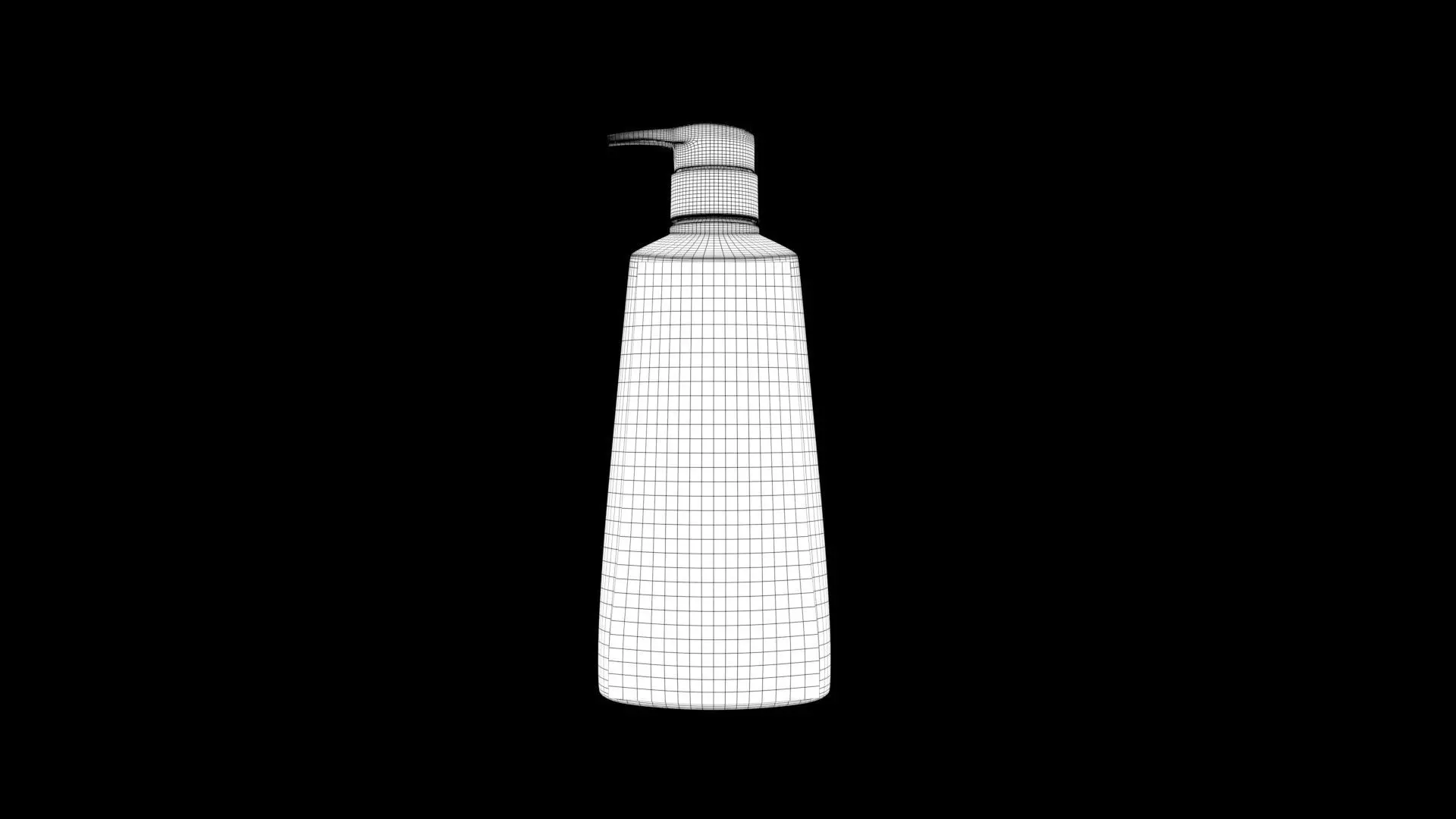 Dove Shampoo 3D model 3D model_3