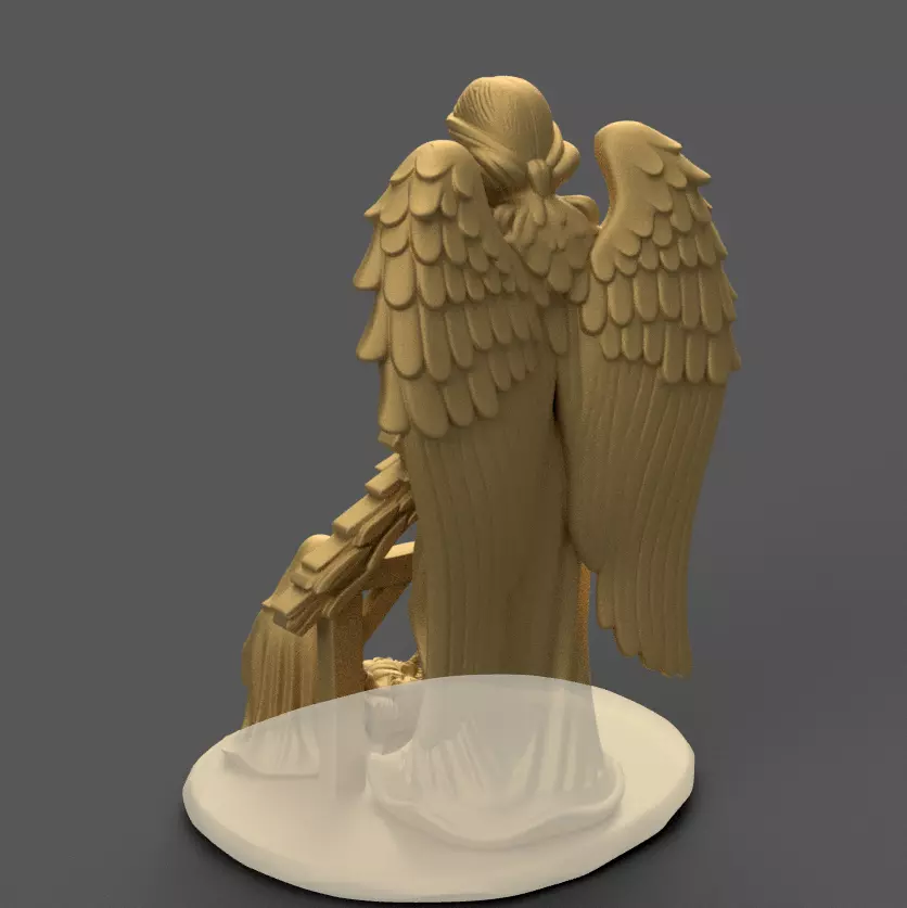 Nativity Scene separated STL for 3D Print 3D print model_6