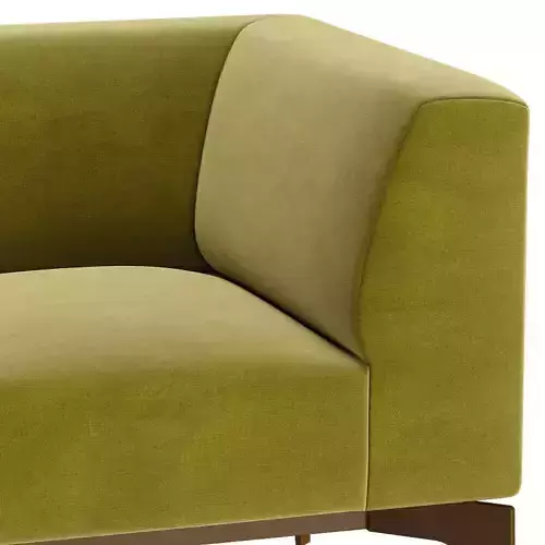 Sofa Modul Low-poly 3D model