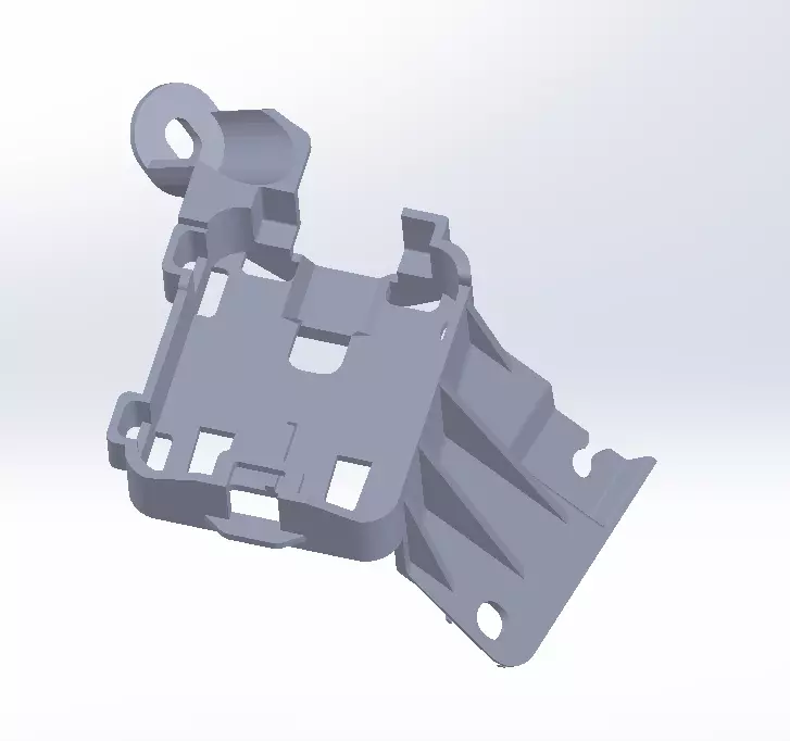 Mount Bracket  Lexus Toyota   BRACKET BLIND SPOT MONITOR 3D print model_1