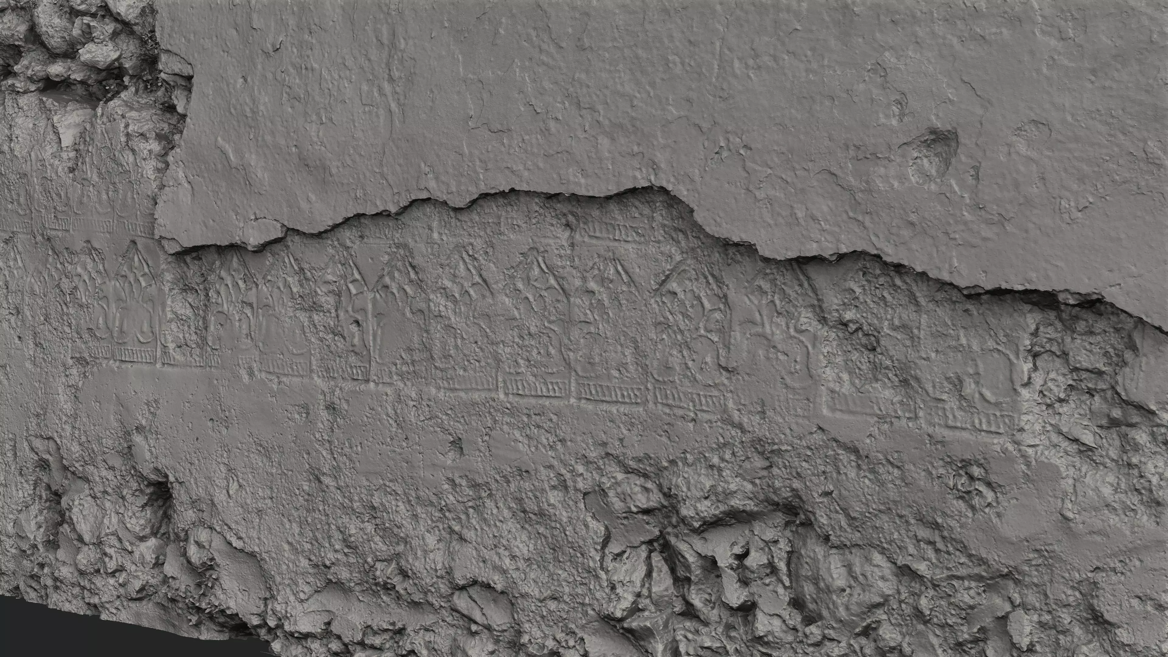 Abandoned Village Surface Scan - Print 01 3D model_9