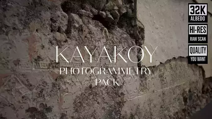 Abandoned Village Surface Scan - Print 01