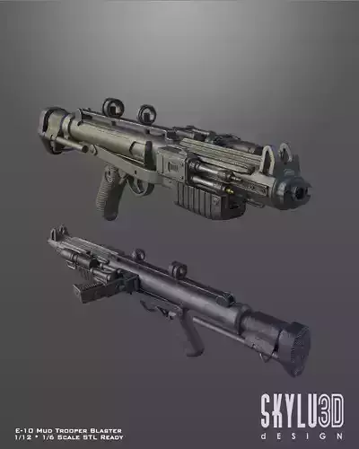 E-10 Mud Trooper Blaster STL