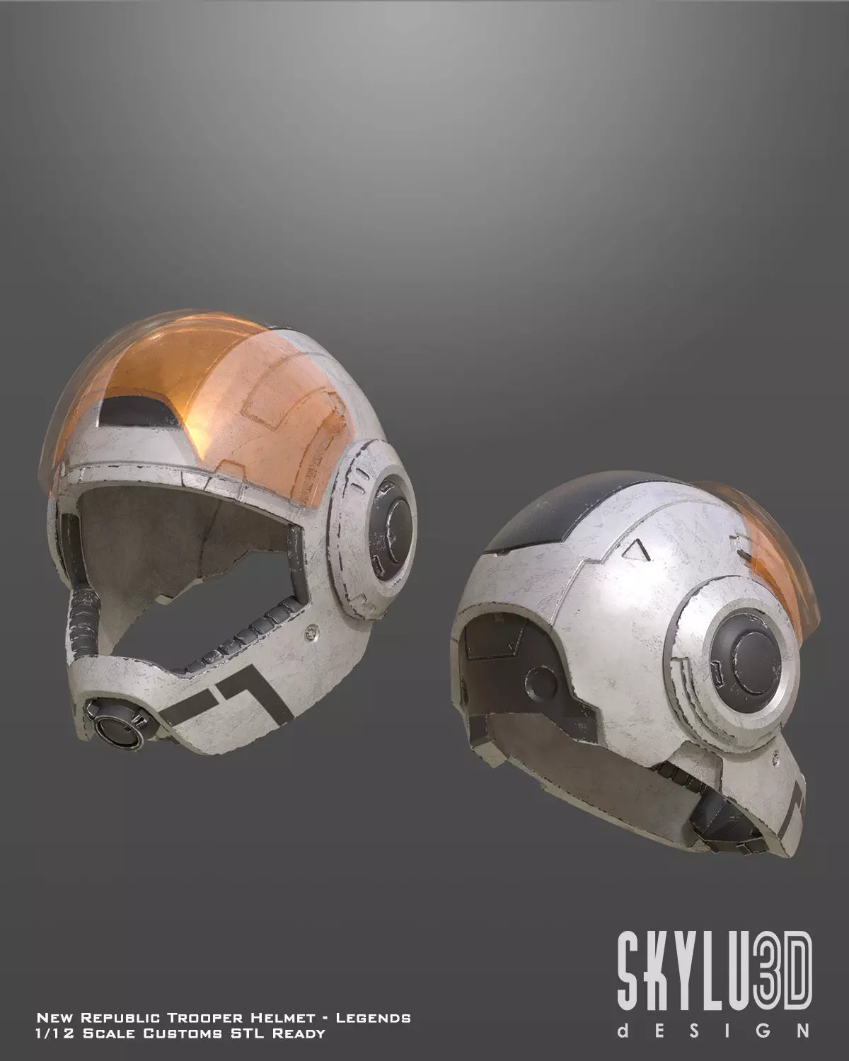 New Republic Trooper Helmet EU Invasion STL Files 3D print model_0
