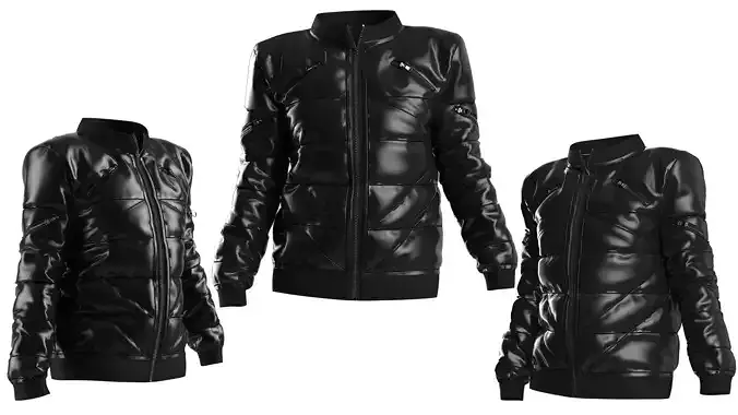 Black Puffer Jacket