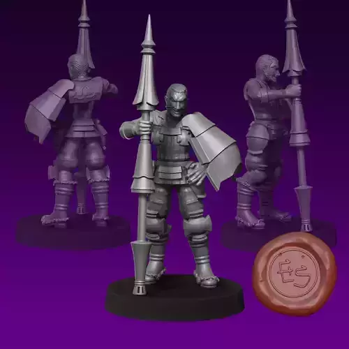 Largo Potter - Valkyria Chronicles - 32mm Miniature