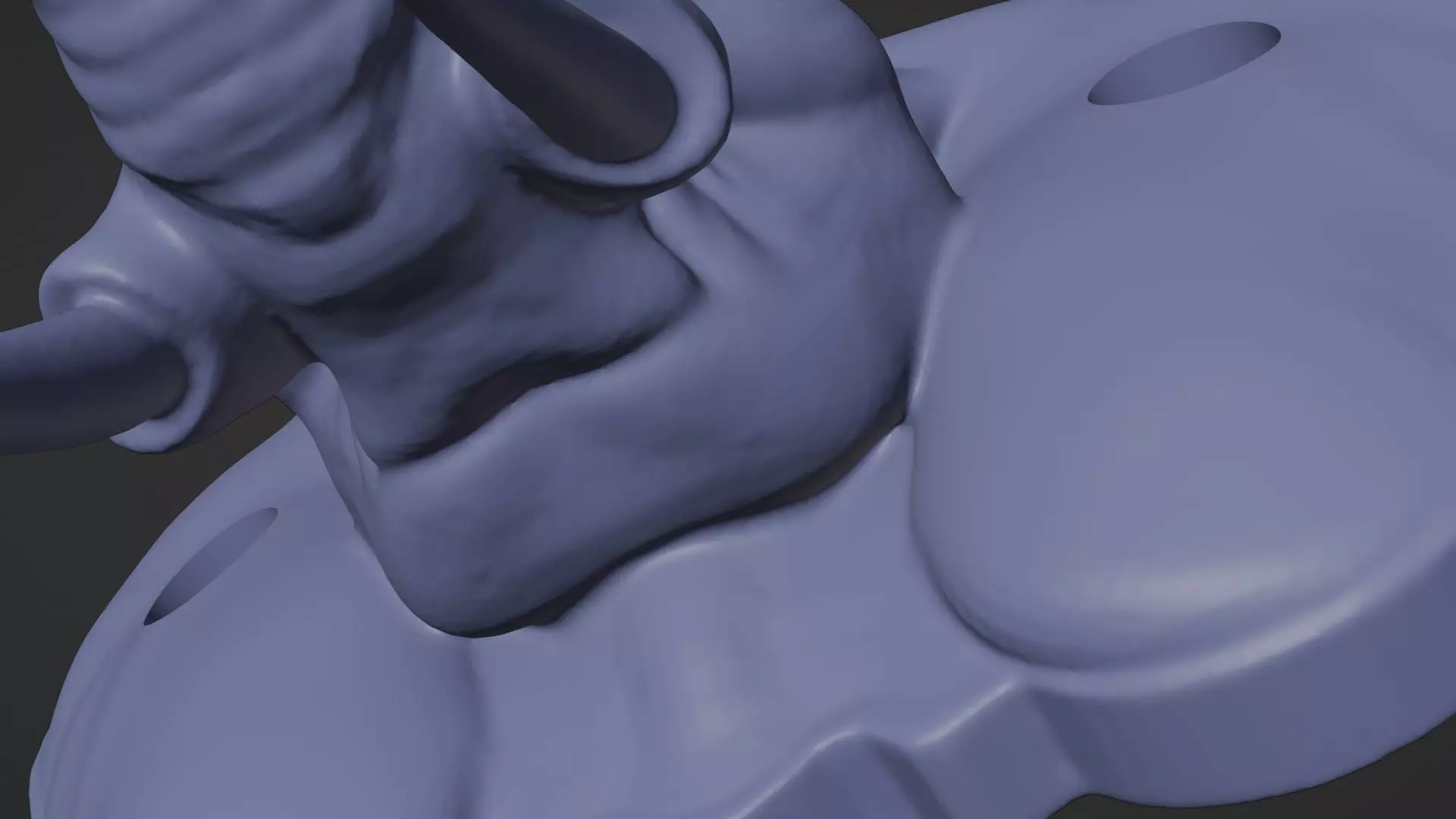 Elephant Wall Hook 3D print model_11