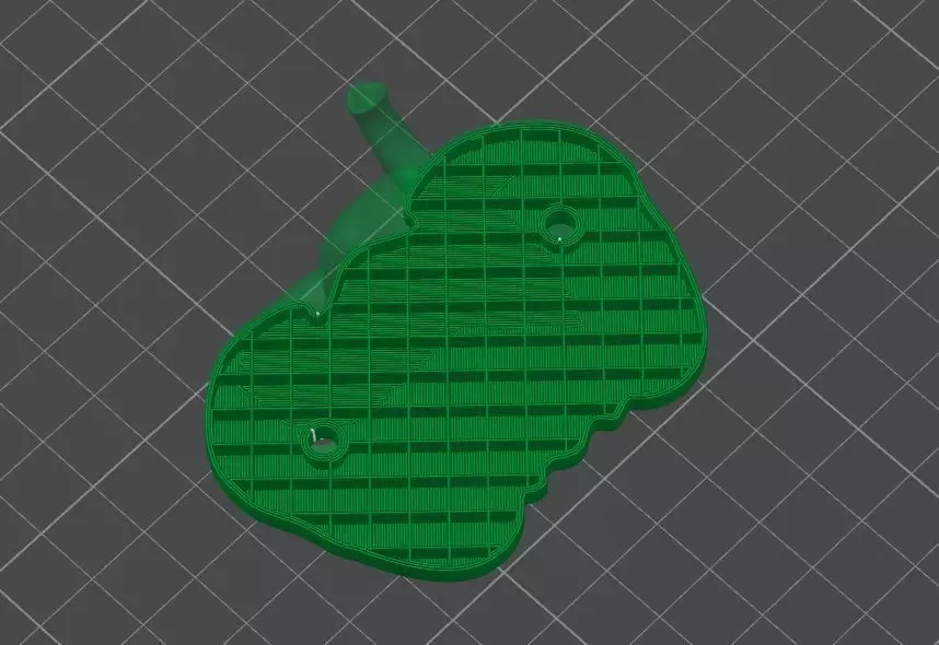 Elephant Wall Hook 3D print model_20