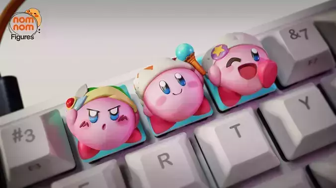 Kirby - Keycaps 