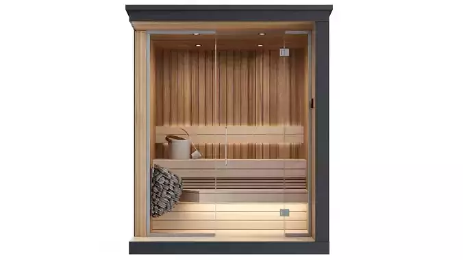 Sauna with electric heater Wi-Fi