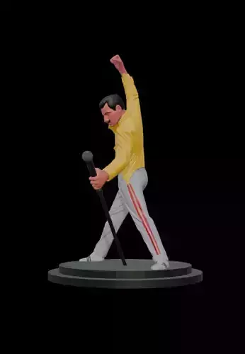 Freddie Mercury Rock Legend