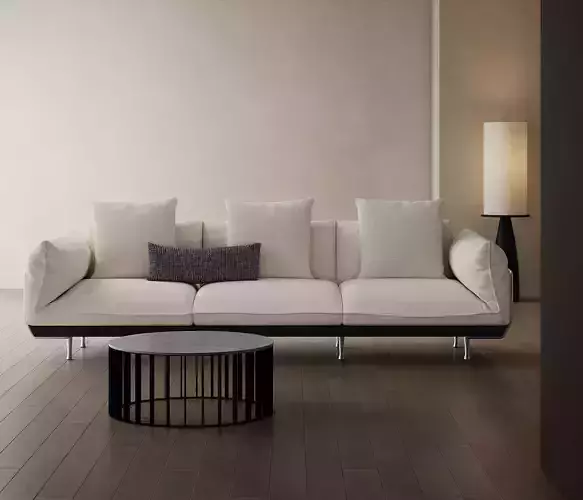 Mid Century interior scene