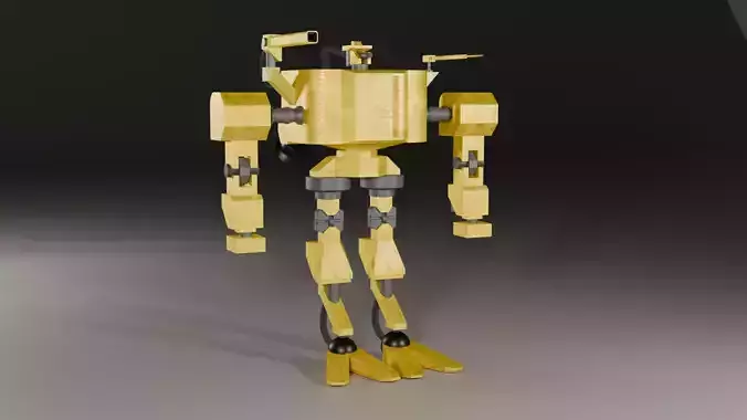 Modular Battle Mech Robot