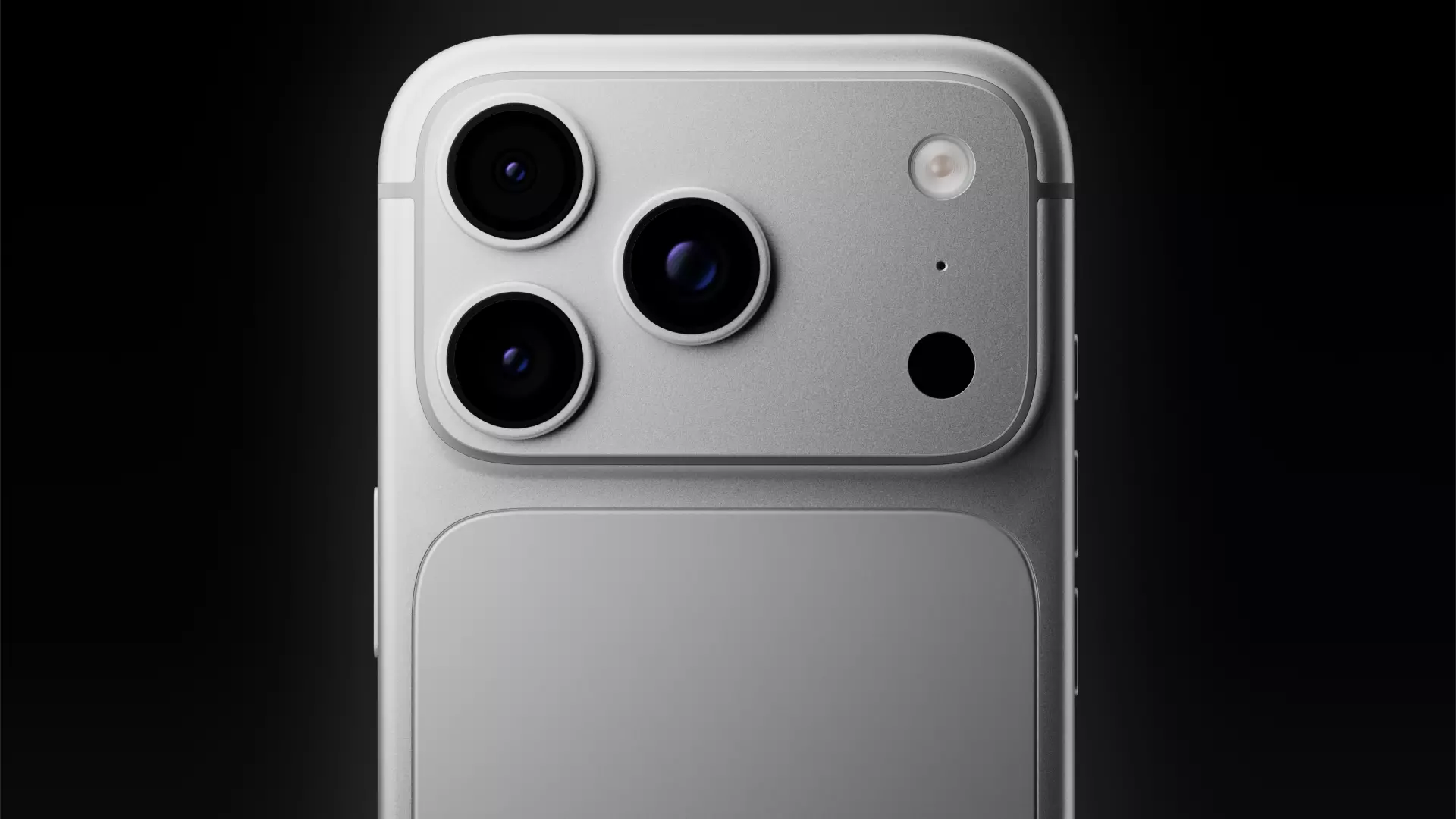 Apple iPhone 17 Pro Silver 3D model