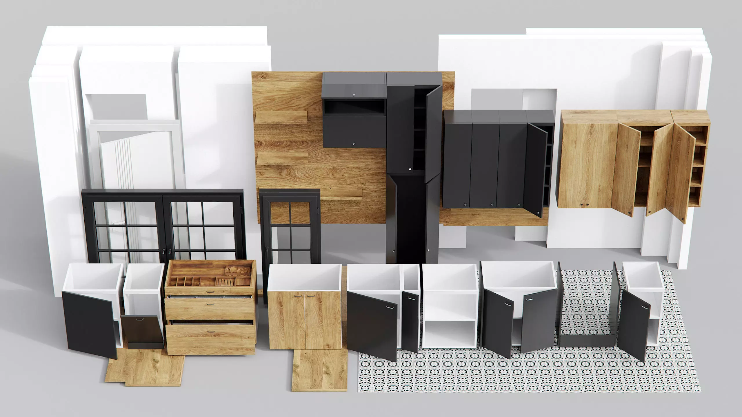 Archinteriors vol 69 - kitchen scenes 3D model_18