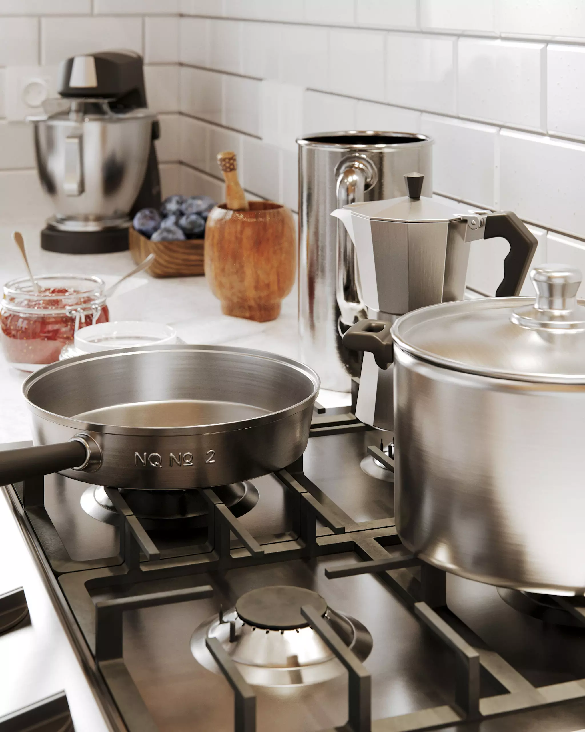 Archinteriors vol 69 - kitchen scenes 3D model_28