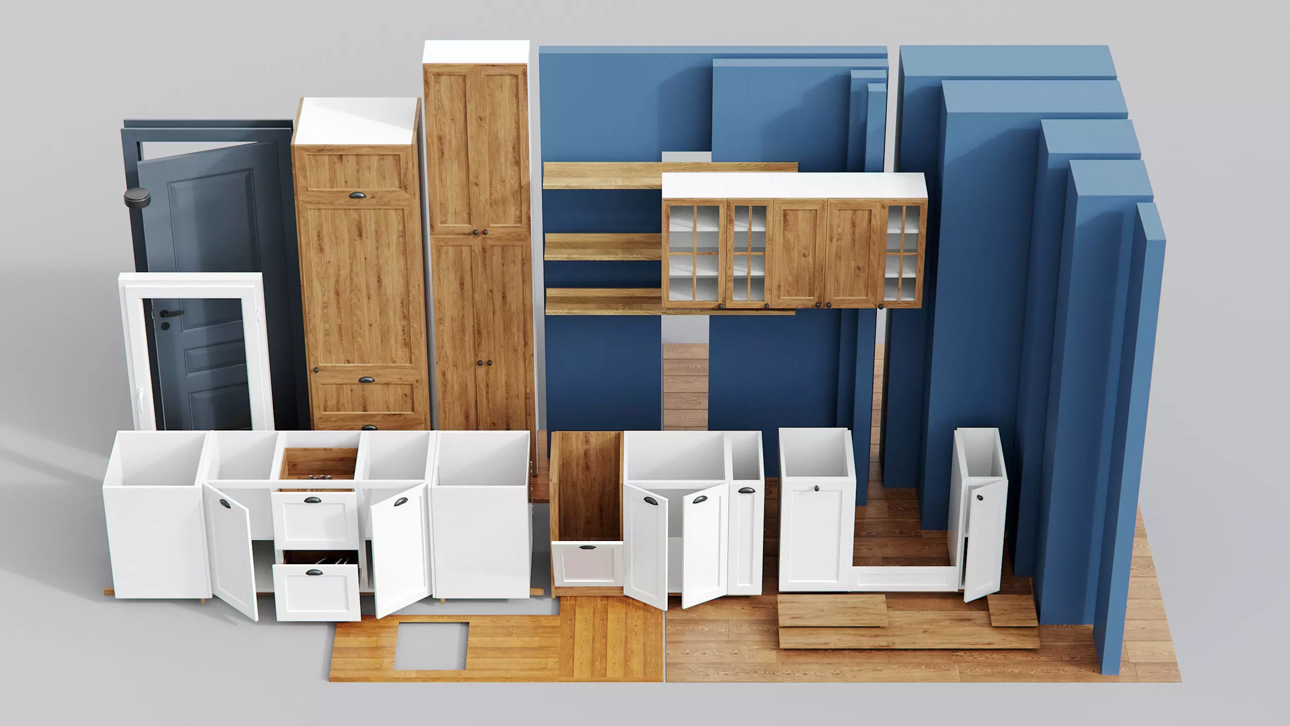 Archinteriors vol 69 - kitchen scenes 3D model_73