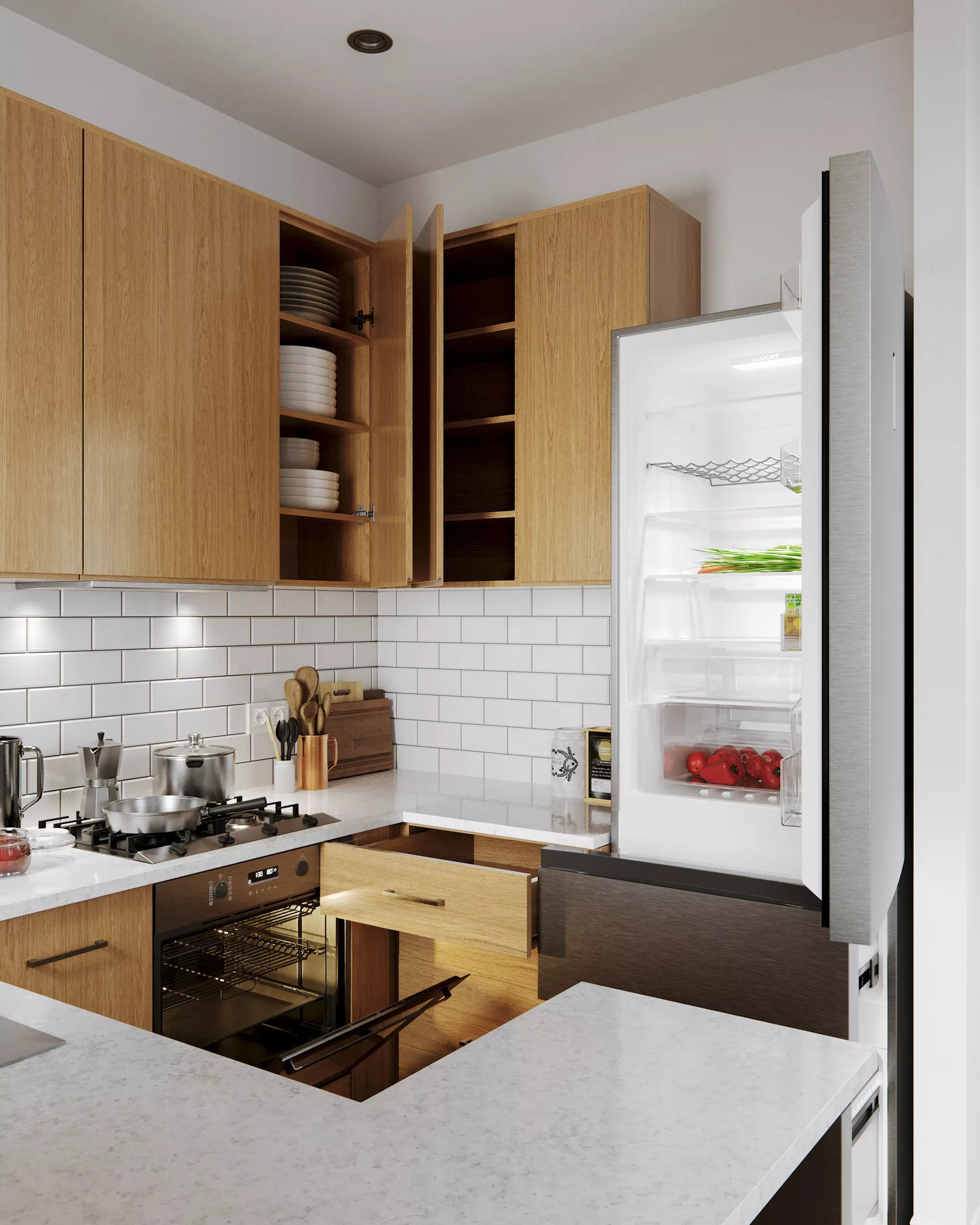 Archinteriors vol 69 - kitchen scenes 3D model_26