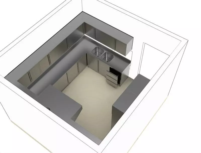 KITCHEN 28 3D model_9