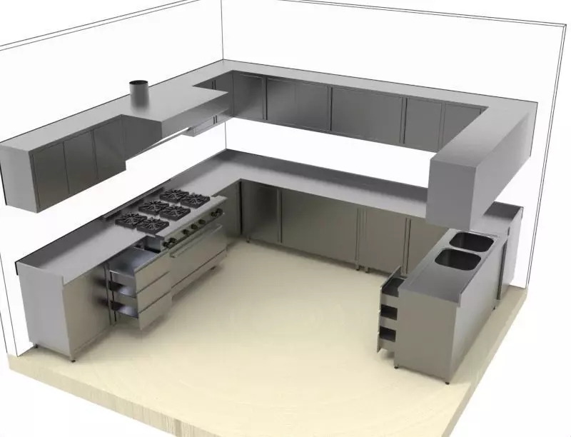KITCHEN 28 3D model_1