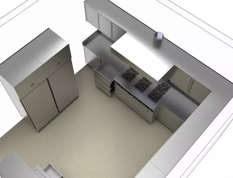 KITCHEN 28 3D model_2