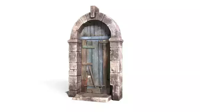 Old Medieval Door