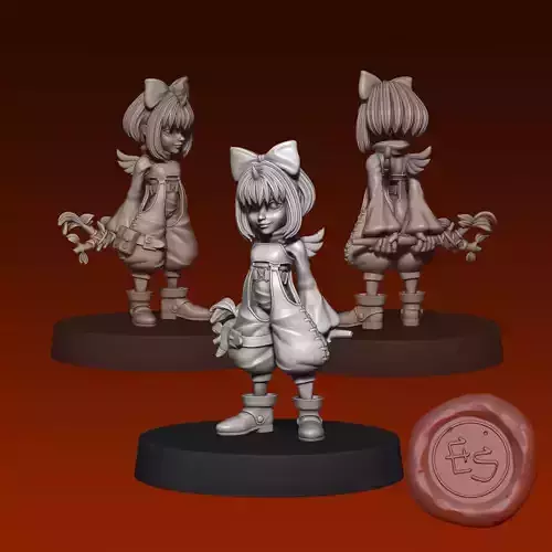 Eiko Carol - Final Fantasy IX - 32mm Miniature