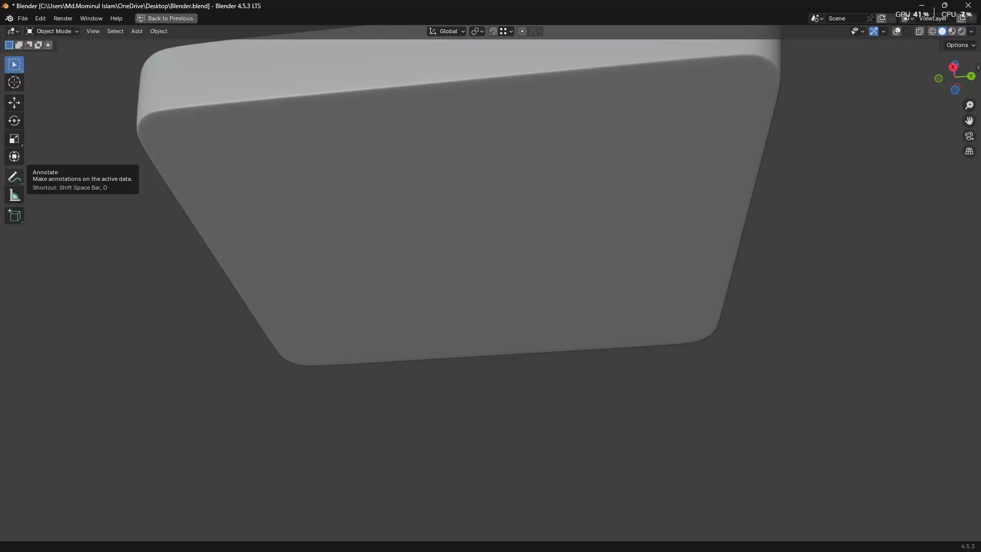 Plastic Tray 3D print model_17