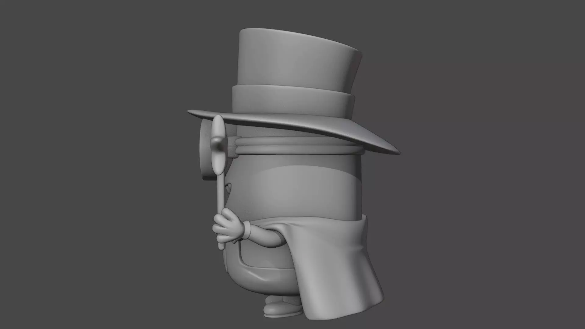 Halloween minion  3D print model_7