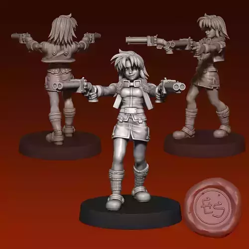 Josette Capua - Trails in the Sky 1st Chapter Remake - 32mm