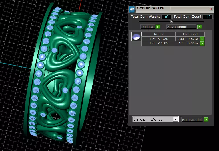 Heart Band Ring 3D Printable Model Free 3D print model_13