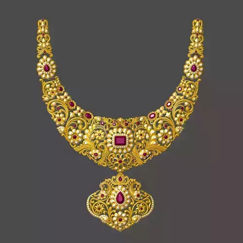 south gold necklaces