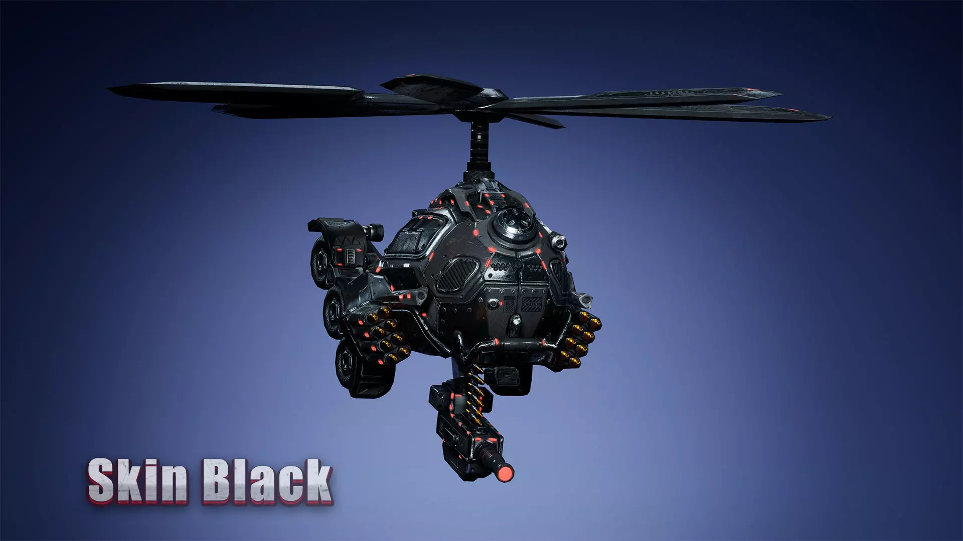 Sci-Fi Drone 01 Low-poly 3D model_6