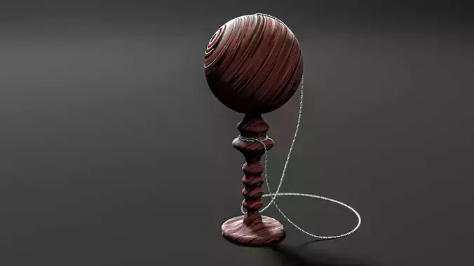 Vintage Cup-and-Ball Toy