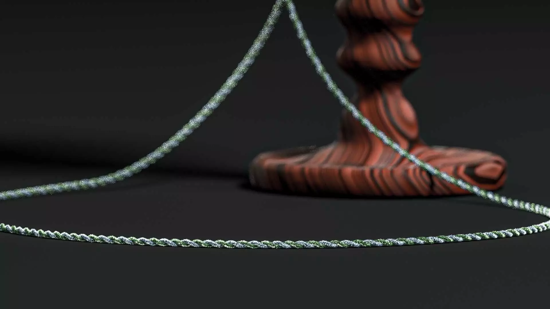 Vintage Cup-and-Ball Toy 3D model_6