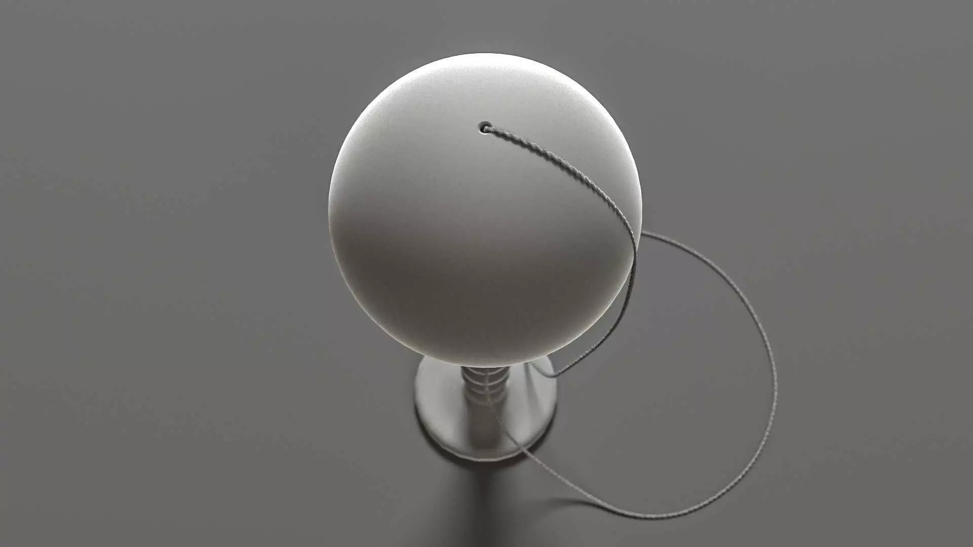 Vintage Cup-and-Ball Toy 3D model_13