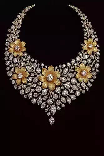 A Symphony of Jewels and Petals