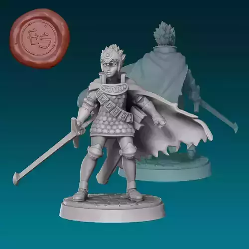Lady Kushana - Nausicaa - 32mm Miniature 