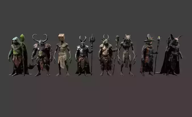 Animal Warrior Pack 8